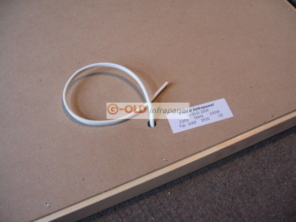 Elektromos infrapanel - G-OLD fakeretes 500 W - Image 5