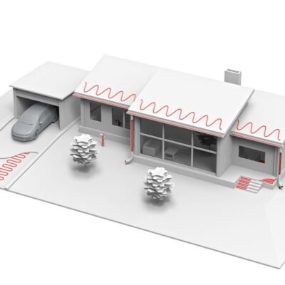 Elektromos fűtőszőnyeg kültérre – Comfort Heat CFTAV-300, 6 m2, 1800W