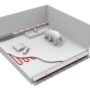 Elektromos önszabályozó fűtőkábel - Comfort Heat Pipeheat 10; 9 m, 230V