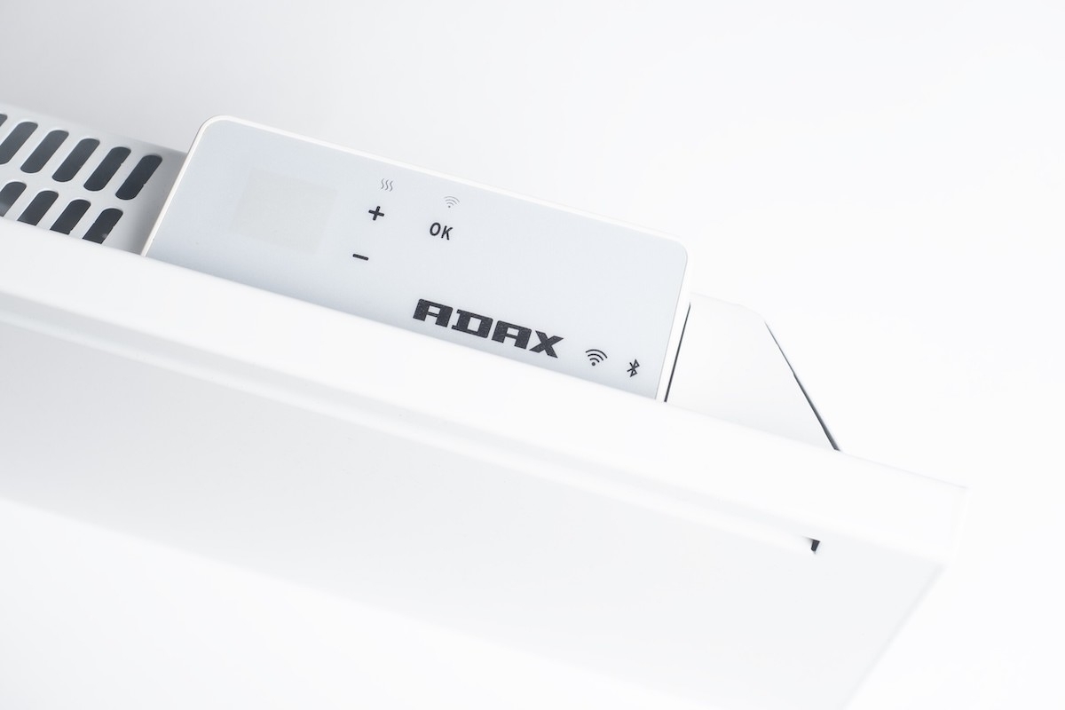 Adax FAMN digitális “H” elektromos fűtőpanel - 400W fehér - Image 3